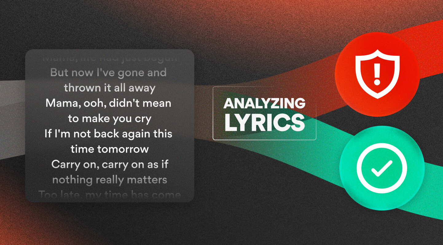 Sentinel lyrics copyright process